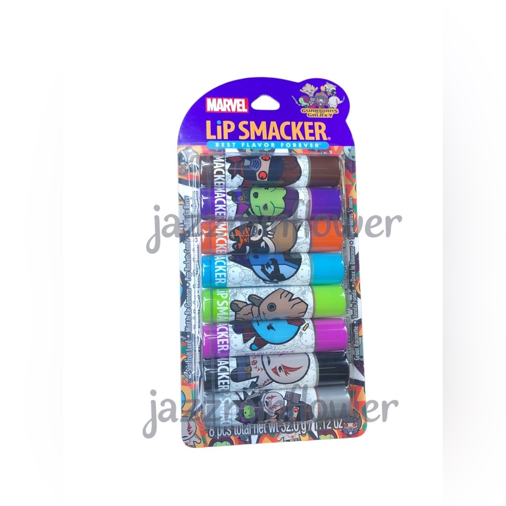 Marvel Guardians of the Galaxy best flavor forever 8 pack lip smacker party pack